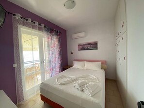 Apartment, 2 Bedrooms, Sea View | 2 bedrooms, in-room safe, cots/infant beds, free WiFi - Corfu Island Apartment 91 (Corfu)
