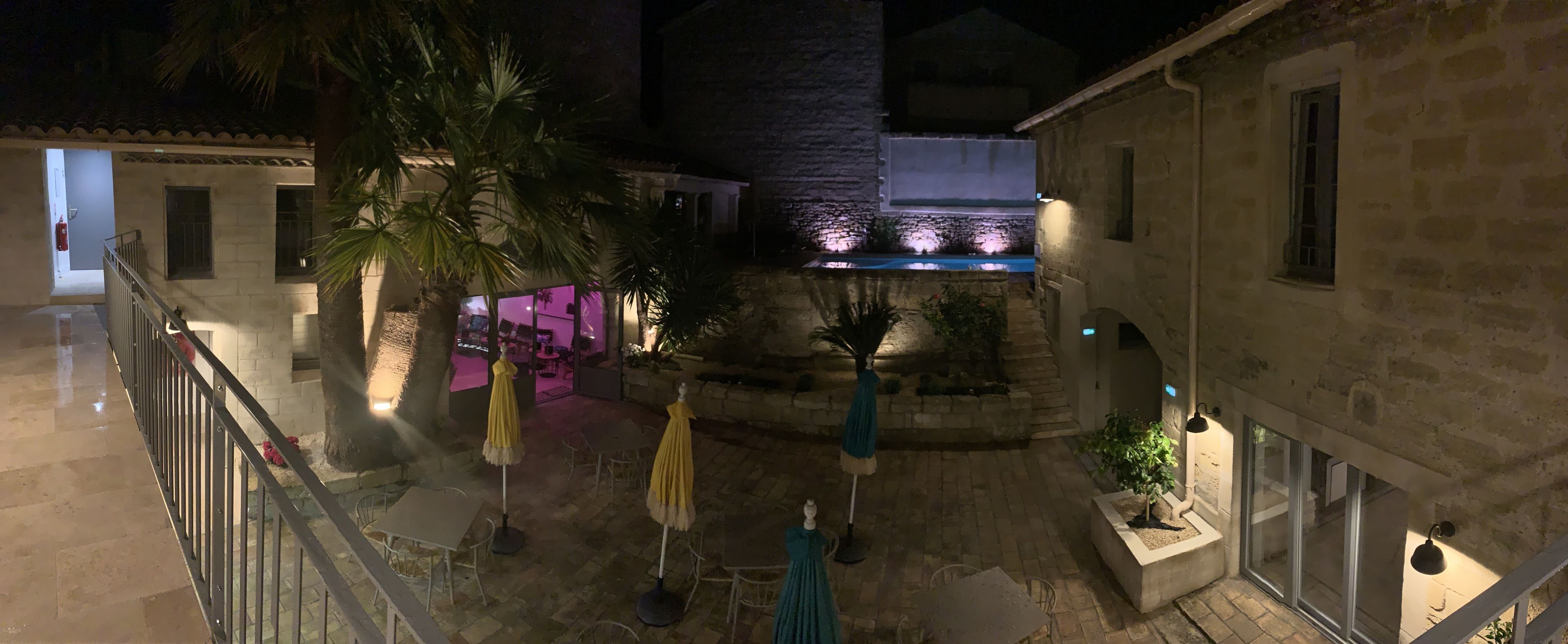 Enceinte de l’hébergement