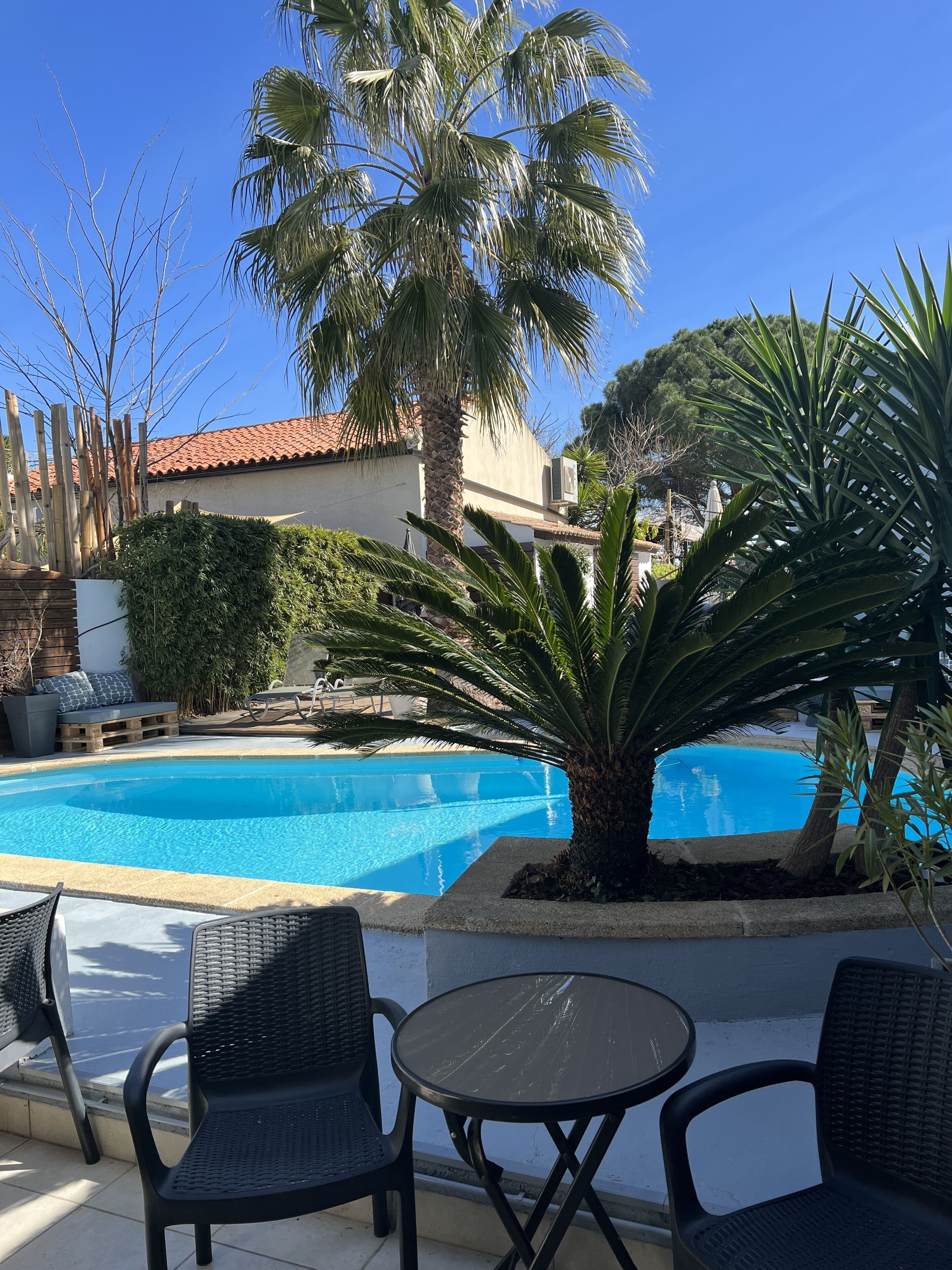 Seasonal outdoor pool