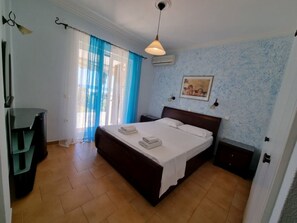 Luxury Apartment, 2 Bedrooms | 2 bedrooms, cots/infant beds, free WiFi, bed sheets - Corfu Island Apartment 58 (Corfu)