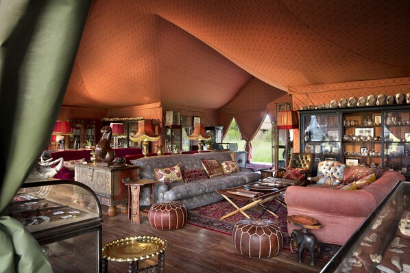 Front of property - Jack's Camp (Central Kalahari Game Reserve)