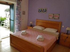 Apartment | Cots/infant beds, free WiFi, bed sheets - Menigos AB4G no50 Beachfront 2 Bdr Apt (Corfu)