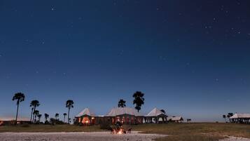 Front of property – evening/night
