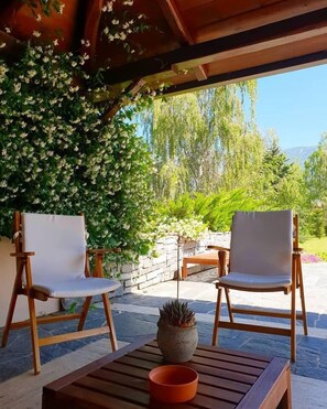 Terrace/patio - Agriturismo di charme Erbadoro (Alvito)