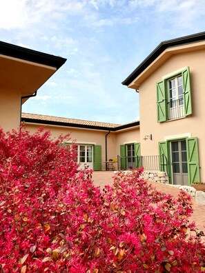 Façade de l’hébergement