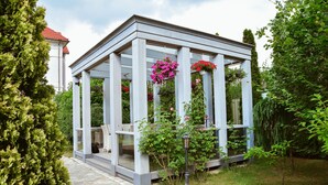 Terrace/patio - Bortnichi House (Kyiv)