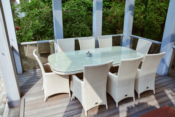 Terrace/patio - Bortnichi House (Kyiv)