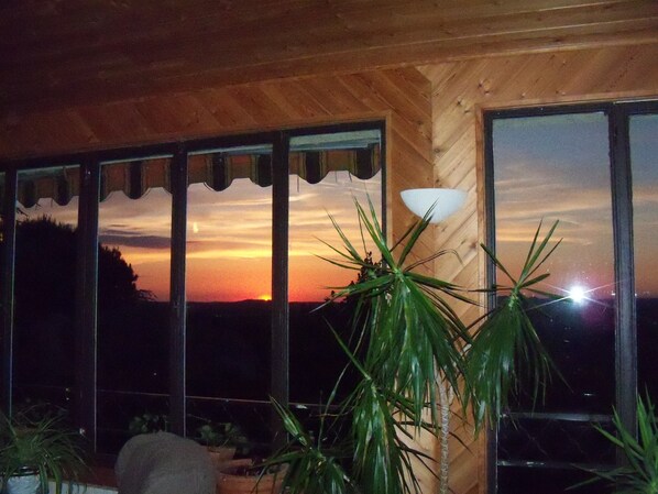 Uitzicht vanuit accommodatie