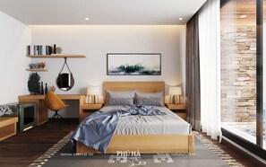 Premium bedding, down duvets, pillow-top beds, desk - Antica Valley Sapa Resort (Sa Pa)