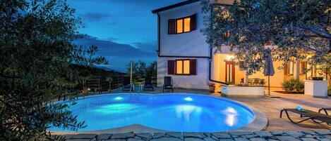 Außenpool, beheizter Pool