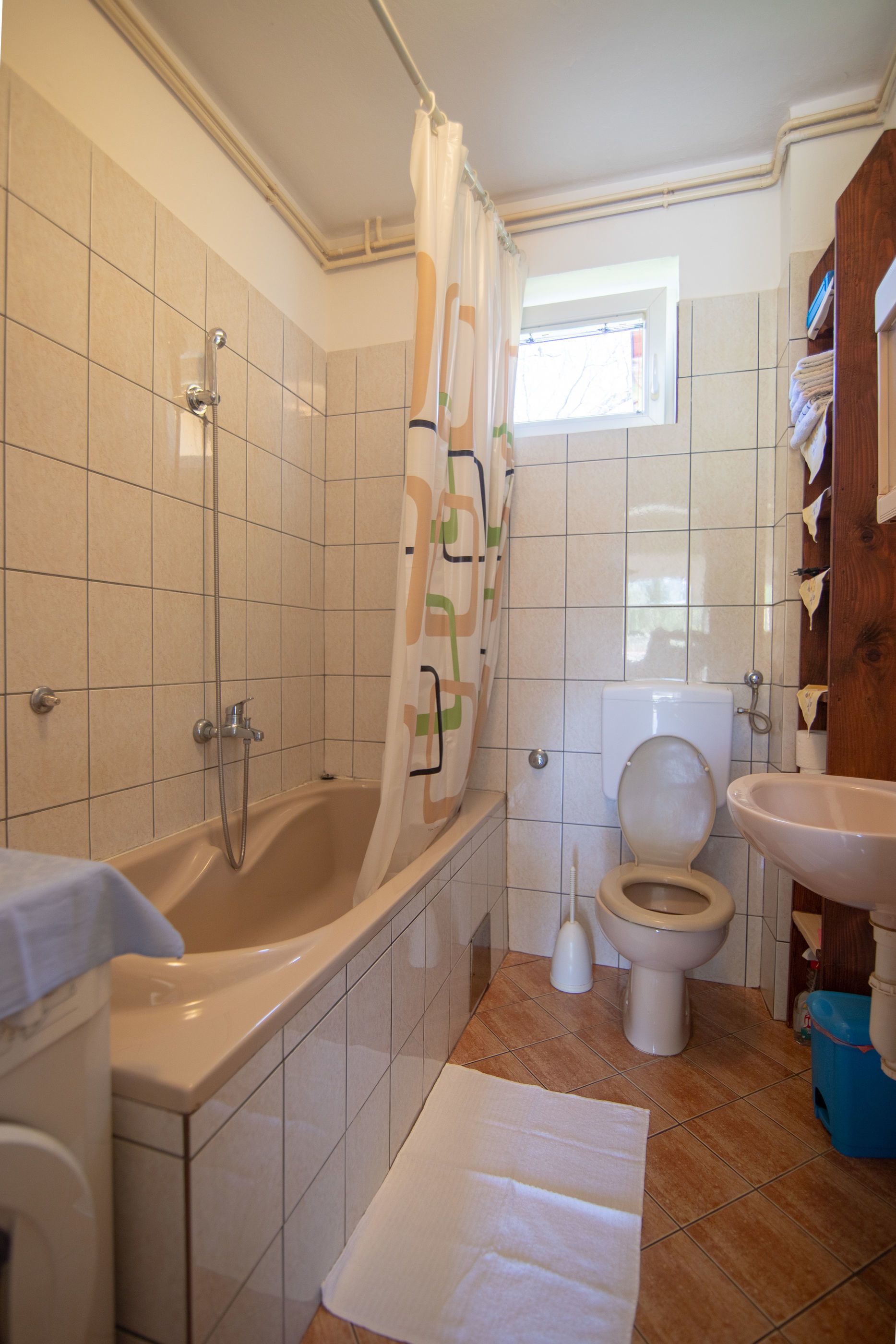 Bathroom | Shower, hair dryer