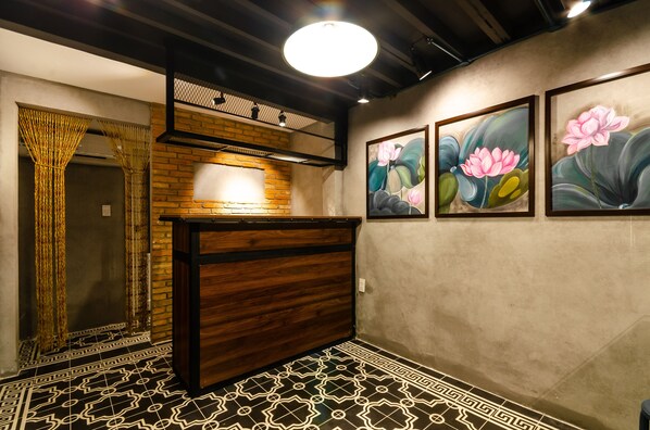 Lobby - Welcome!We wish you have a good trip in Vietnam.Make us a part of your journey! (Ho Chi Minh)