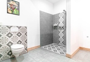 Shower, hair dryer - Beautiful apartment "chicken coop" in the countryside (Harrierwurp)
