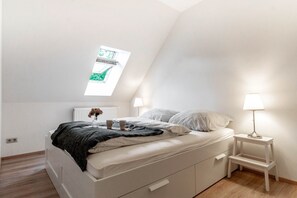 2 quartos, ferros/tábuas de passar roupa, berço de viagem, Wi-Fi