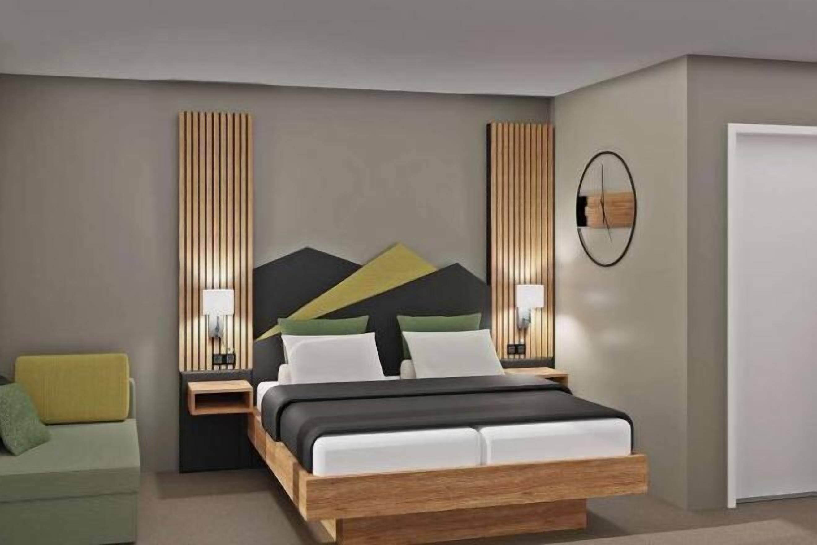 防敏寢具、房內夾萬、書桌、遮光窗簾/窗簾