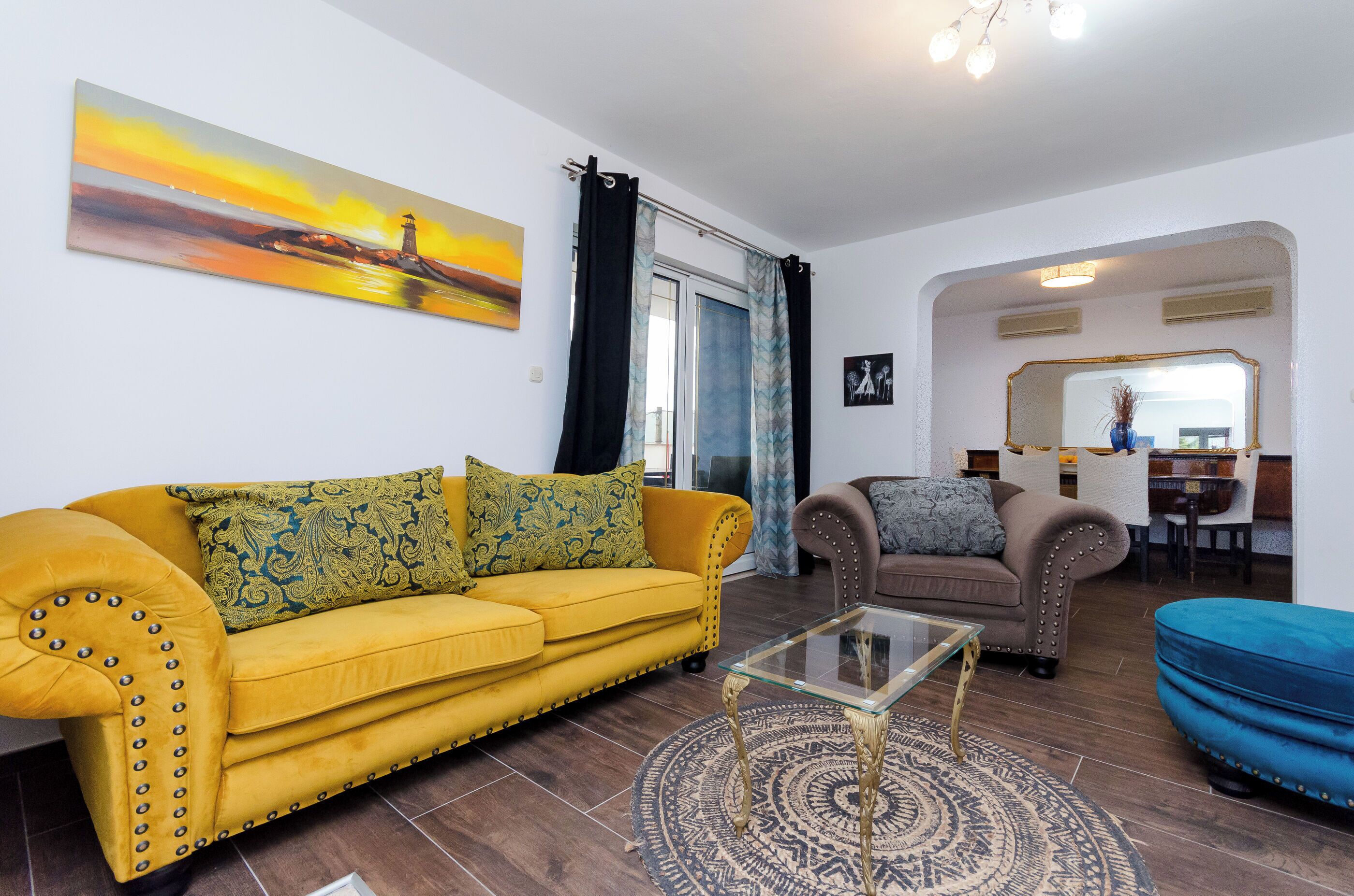 شقة (A1) | غرفة المعيشة