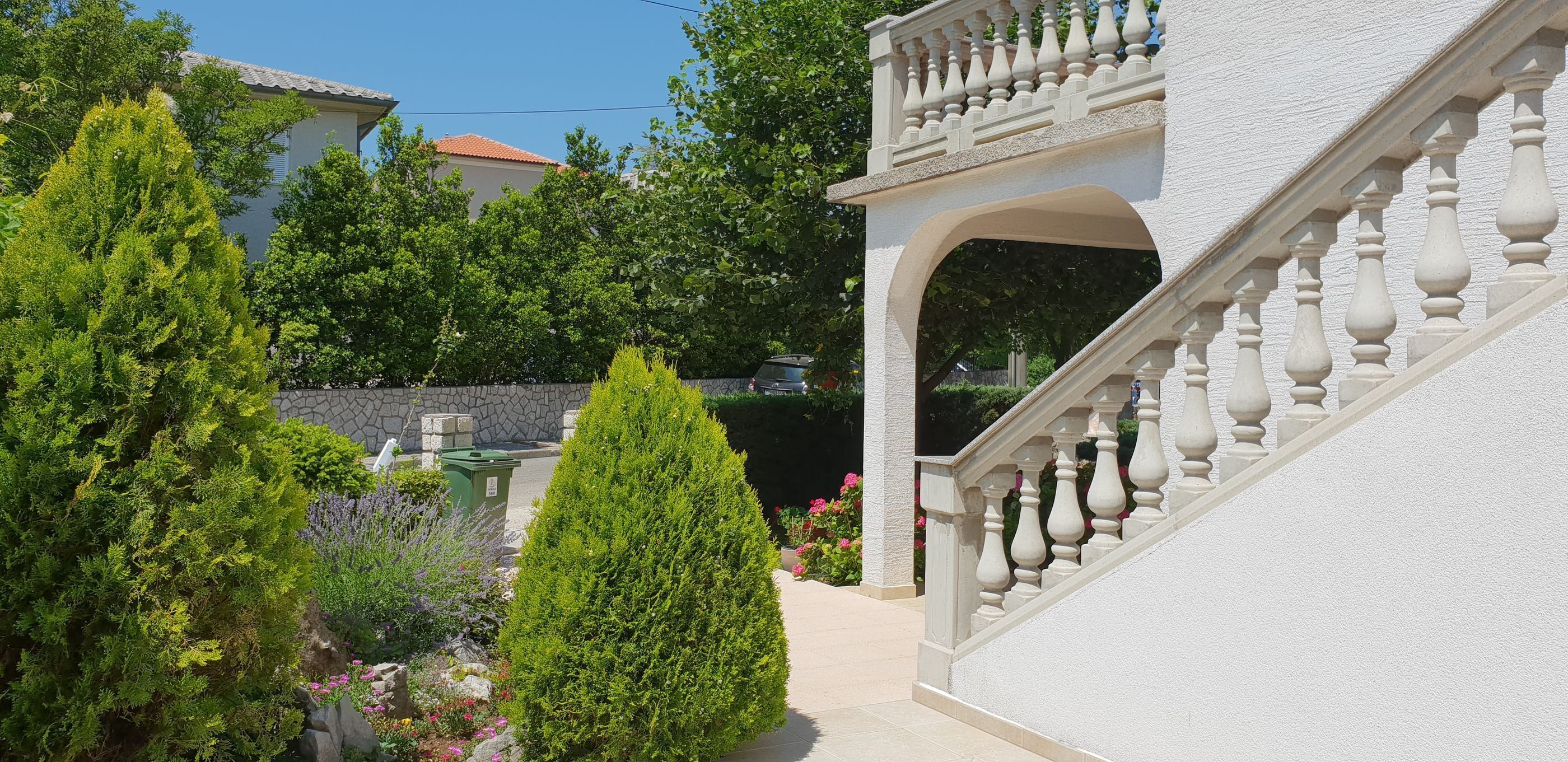 Overnattingsstedets uteområder