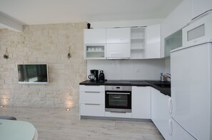 Cuisine privée | Réfrigérateur, four à micro-ondes, un four, surface de cuisson