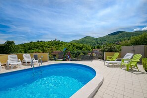 Outdoor pool - Apartments Sime (Matulji)