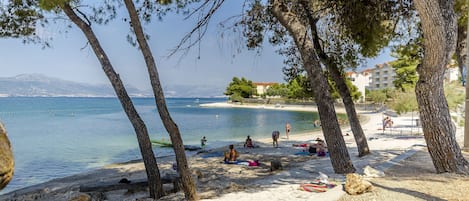 Private beach nearby