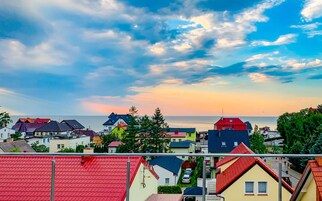 Vistas a la ciudad desde el alojamiento