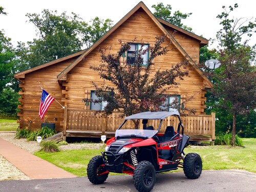 Quiet Cabin near Jellystone, 3 Bears, and ATV trails. UTV rentals available. 