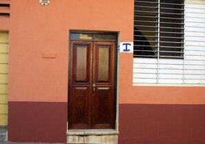 Majoituspaikan julkisivu