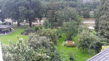 Blick von der Unterkunft