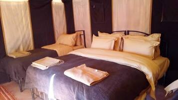 Tente (Double) | Rideaux occultants, draps fournis