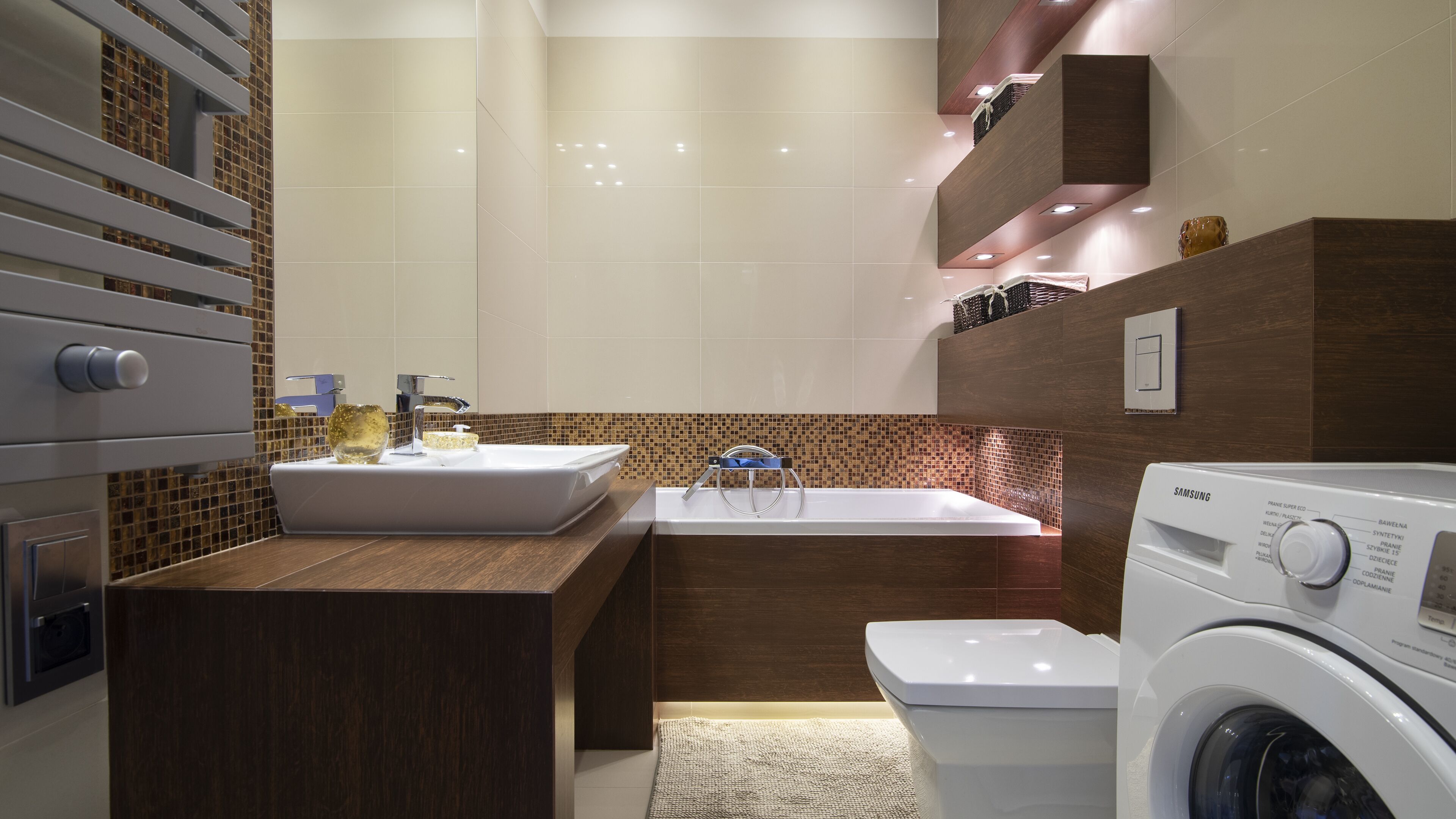 Apartment (Staffa 25C/12) | Bathroom | Hair dryer, towels