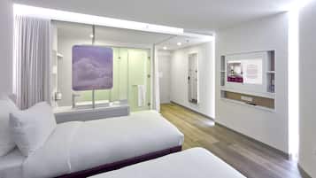1 habitación y ropa de cama de alta calidad