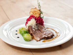 Mittagessen und Abendessen