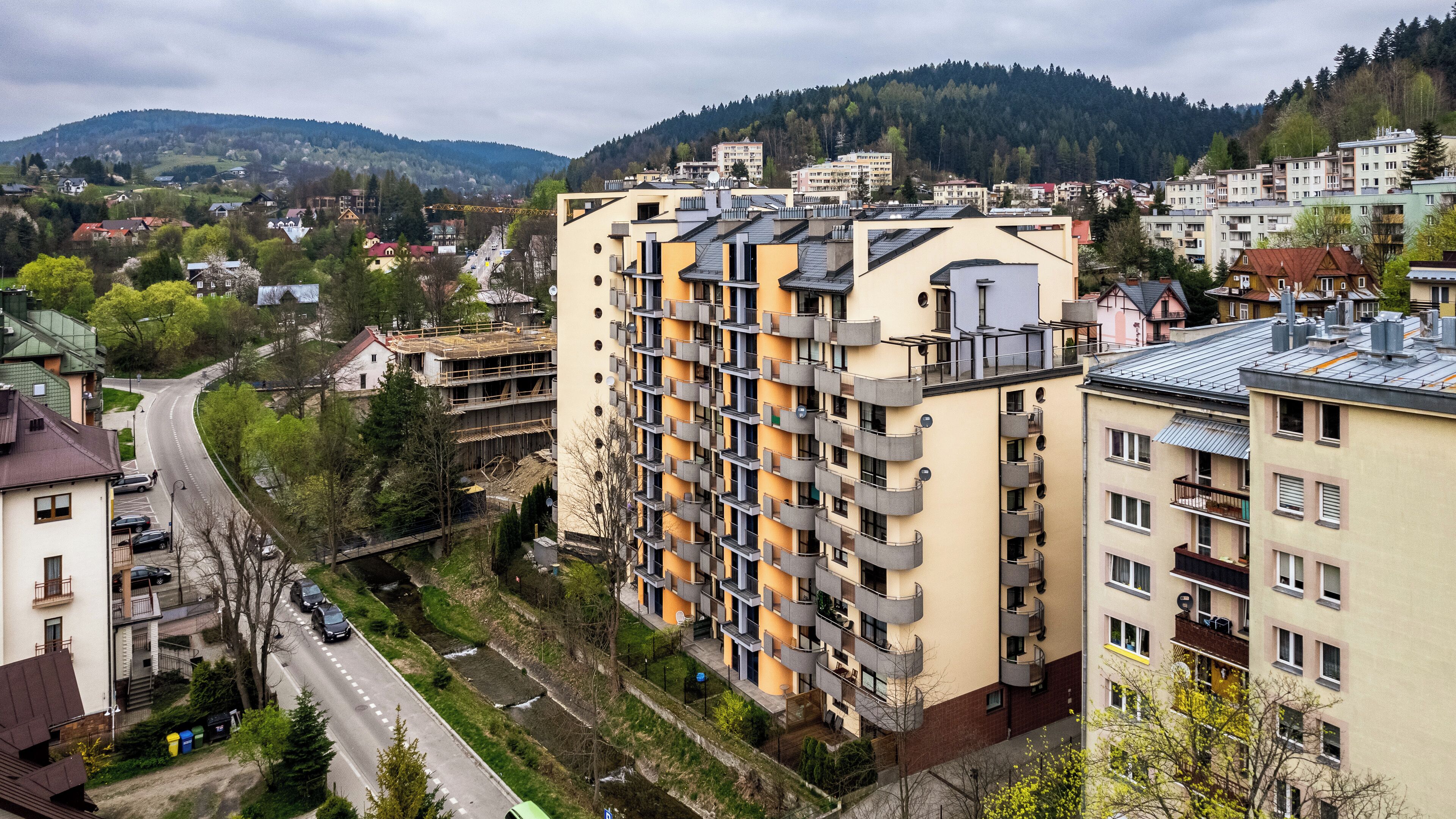 Façade de l’hébergement