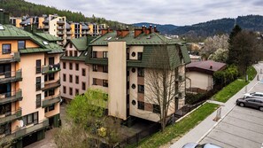 Façade de l’hébergement