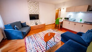 Studio (5) | Laptop workspace, iron/ironing board, free WiFi, bed sheets - Apartamenty Sun & Snow Park Sportowy (Krynica-Zdroj)