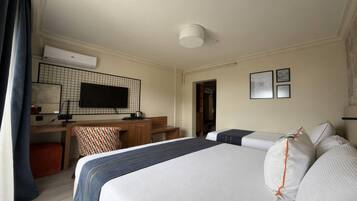 Minibar, chambres insonorisées, Wi-Fi gratuit, draps fournis