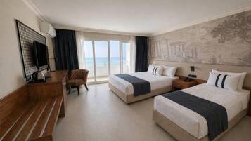 Minibar, sistema de insonorización, wifi gratis y ropa de cama