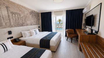 Minibar, chambres insonorisées, Wi-Fi gratuit, draps fournis