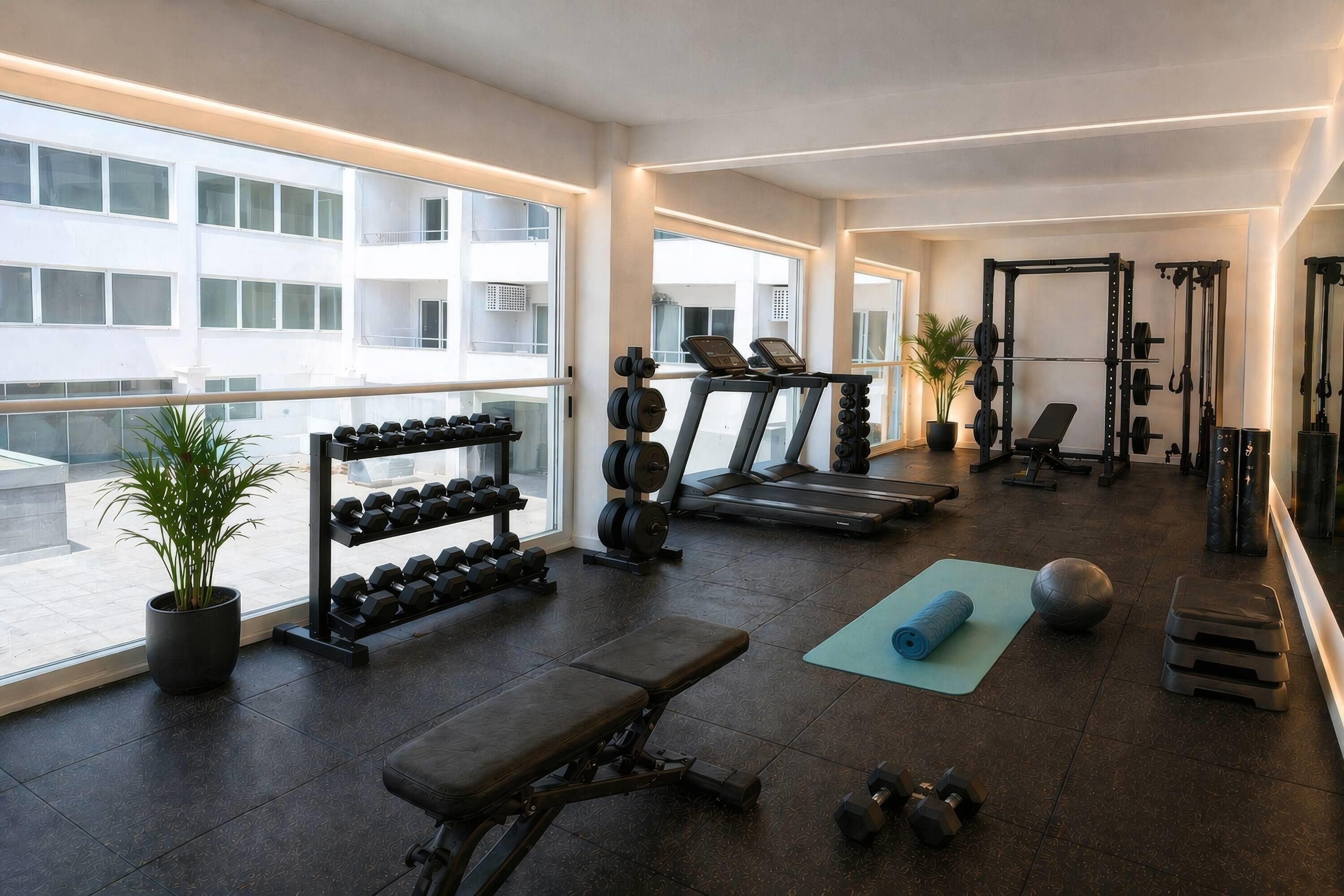 Fitnessbereich