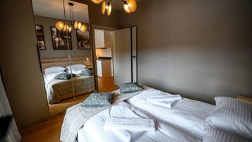 Lägenhet (409) | 1 sovrum, arbetsyta för laptop, gratis wi-fi och sängkläder