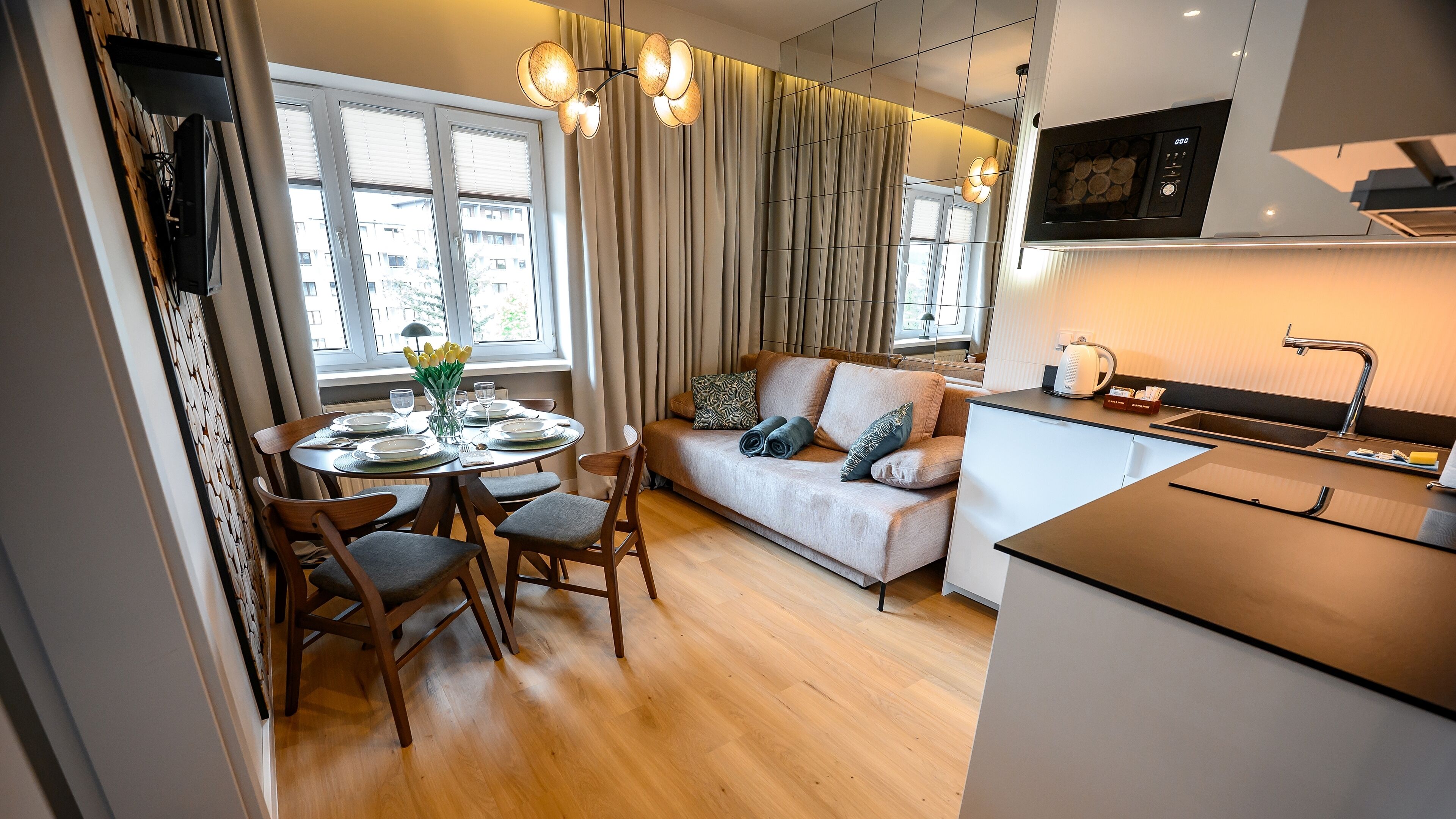 Apartment (409) | Living area | TV