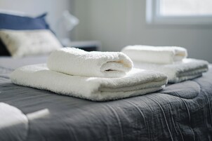 1 habitación, ropa de cama de alta calidad y cubrecamas 