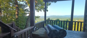 Long Range Mountain & Valley Views from this Beautiful Chalet