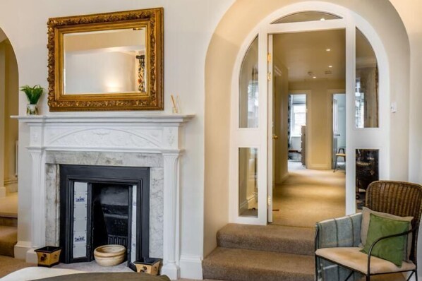 Two-Bedroom Apartment | Living area | Flat-screen TV