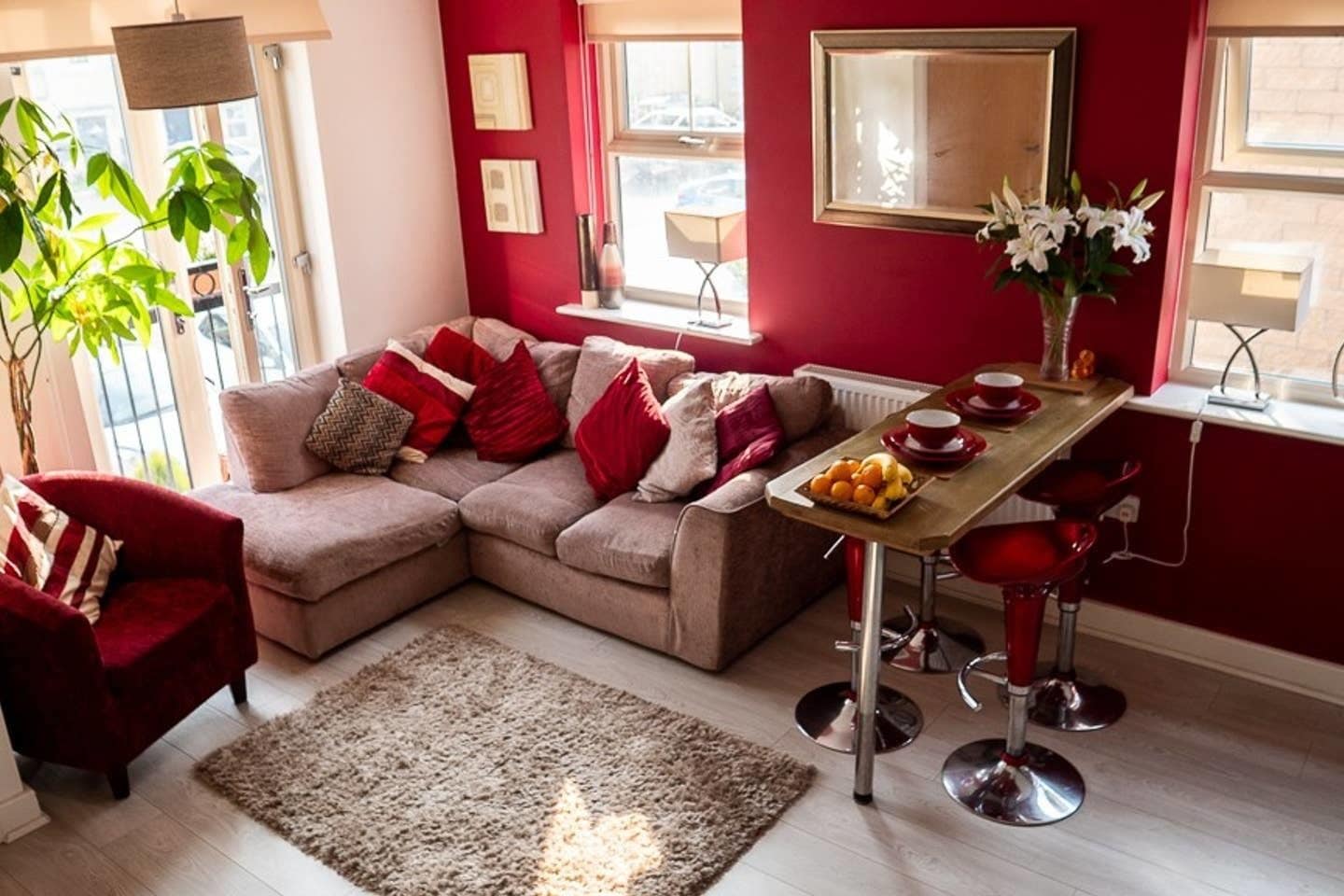 Luxury Townhome | Living area