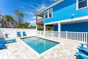 A heated pool - Steps To Beach | Private Pool | Pet-Friendly (Port Saint Joe)