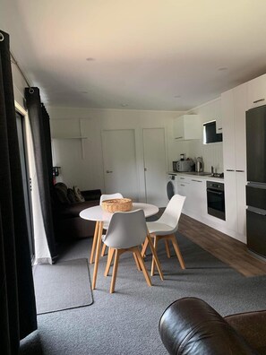 Interior - New modern compact home, warm & cosy, Blue Bay beach bach! (Mahia)