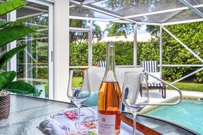 Outdoor pool, a heated pool - NEWLY TURFED YARD & PUTTING GREEN - Singer Island Beach House w/ Private Pool (West Palm Beach)