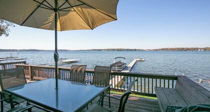 Järvi kotiin Klinger-järvellä Sturgisissa, Michiganissa