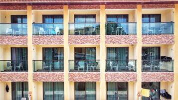 Fassade der Unterkunft